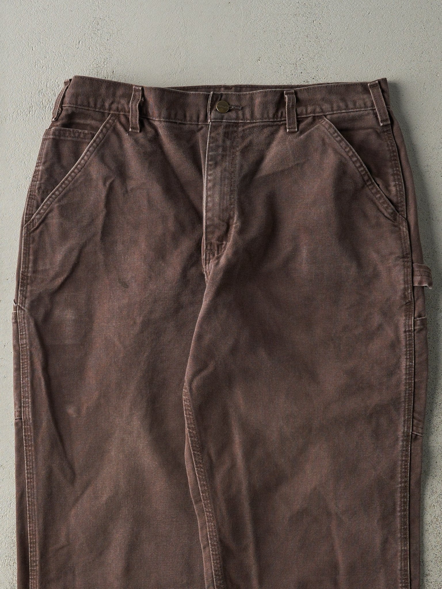Vintage Y2K Brown Carhartt Carpenter Pants (34x27.5)