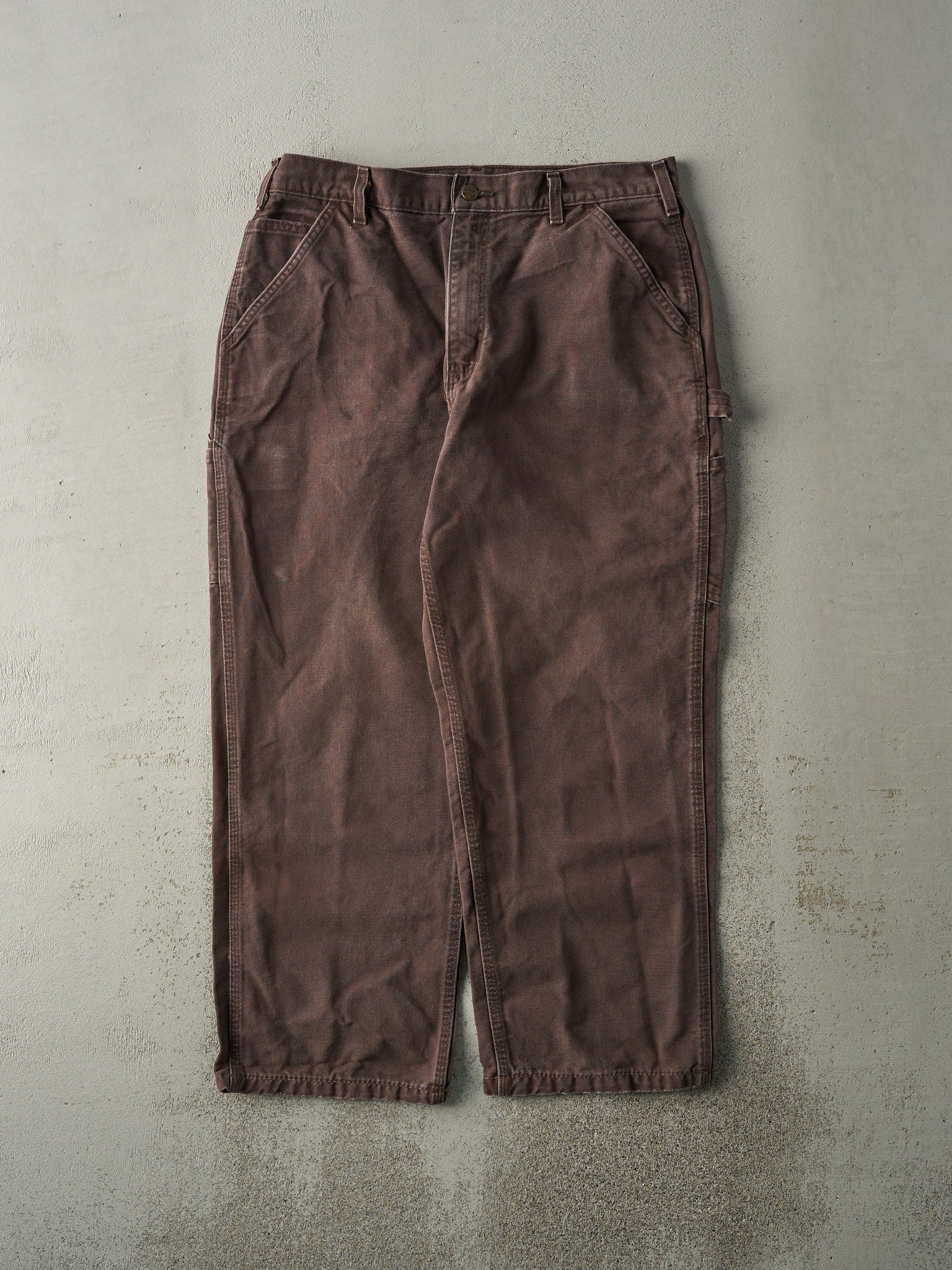 Vintage Y2K Brown Carhartt Carpenter Pants (34x27.5)