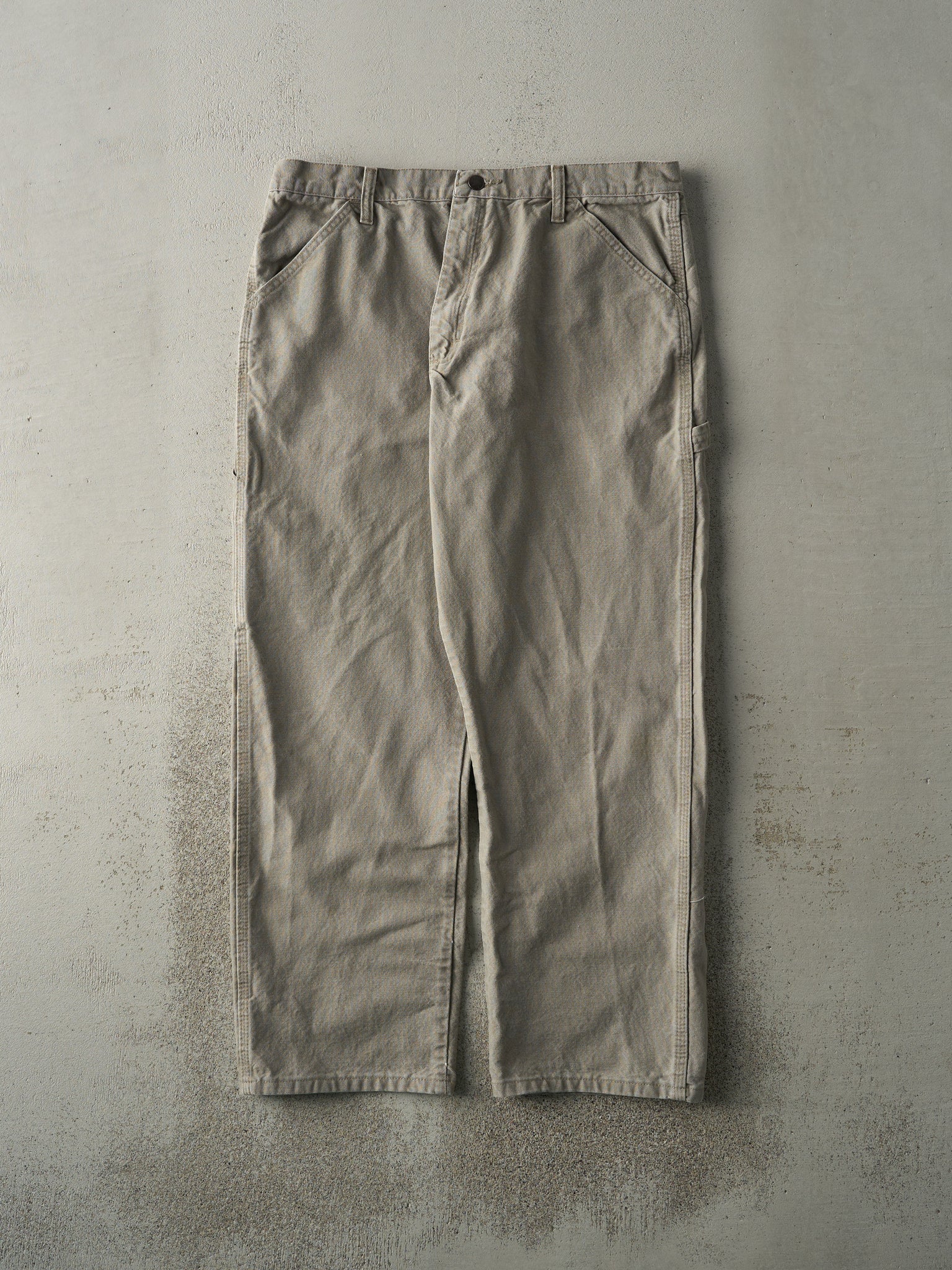 Vintage Y2K Beige Rustler Carpenter Pants (34x29)