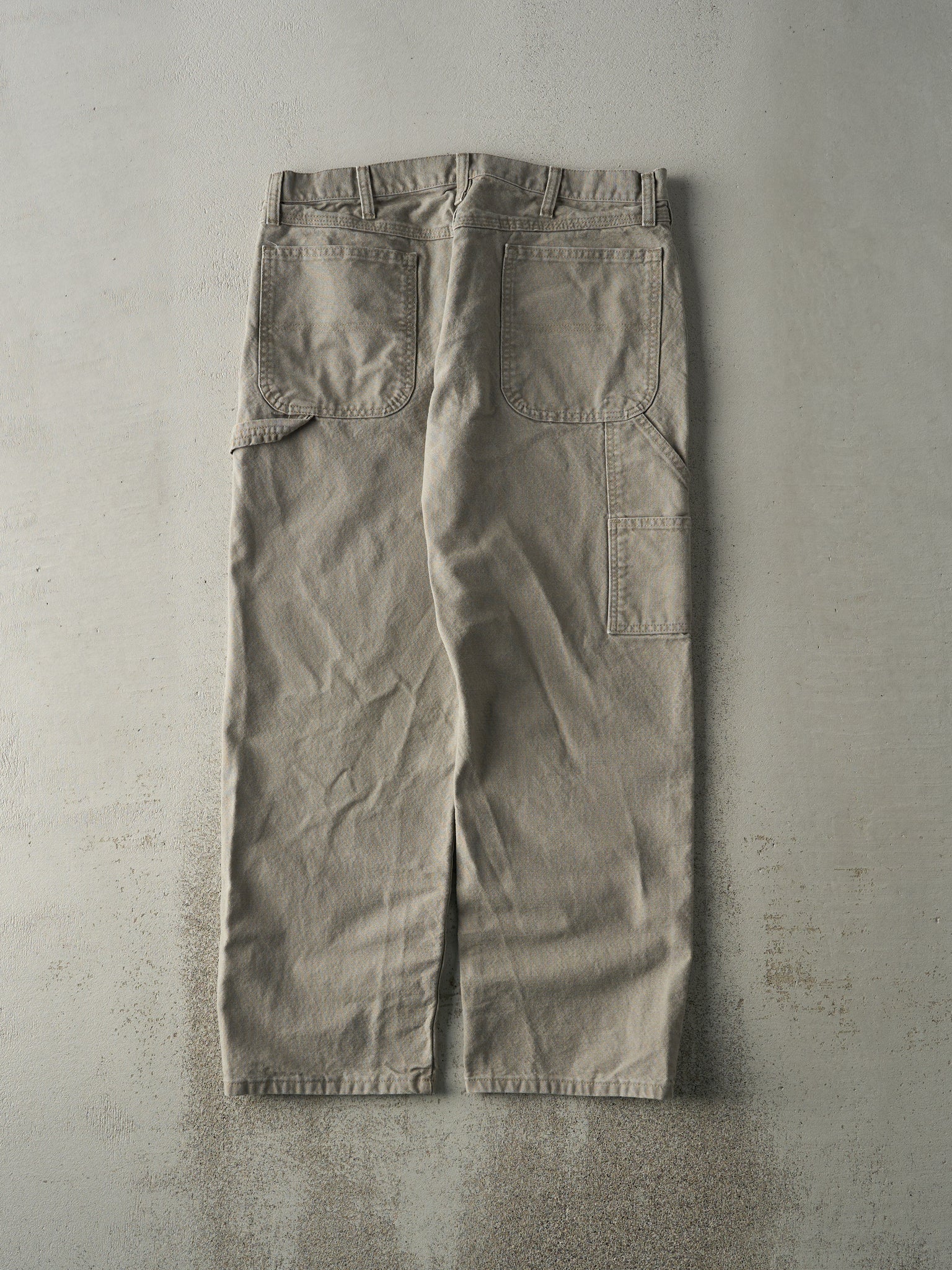 Vintage Y2K Beige Rustler Carpenter Pants (34x29)