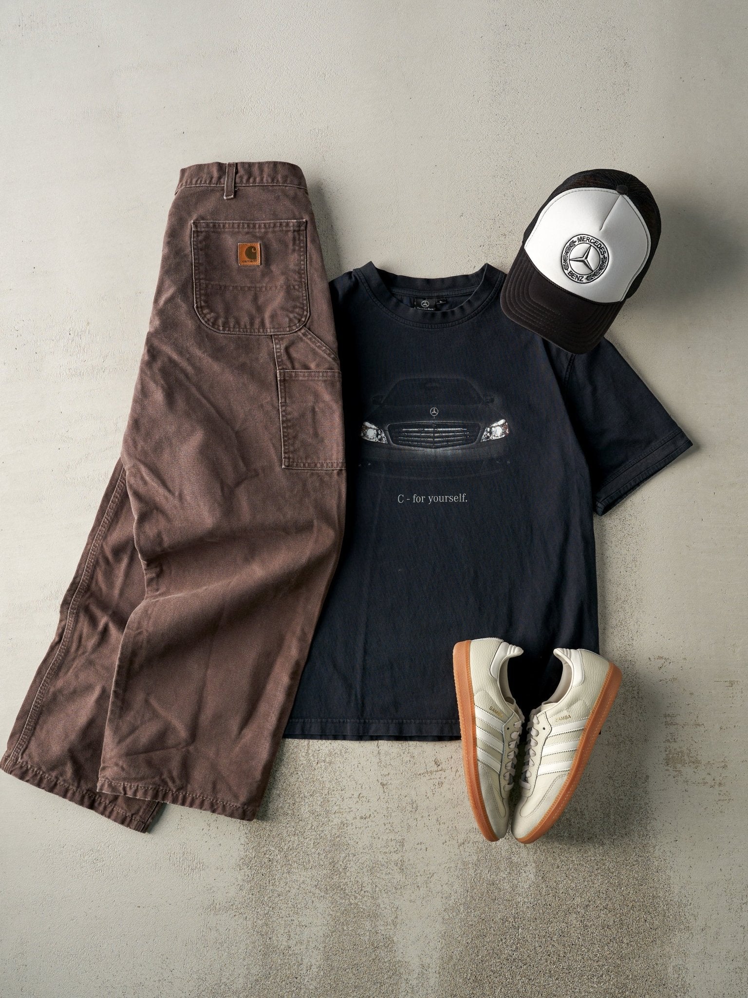 Vintage Y2K Brown Carhartt Carpenter Pants (34x27.5)