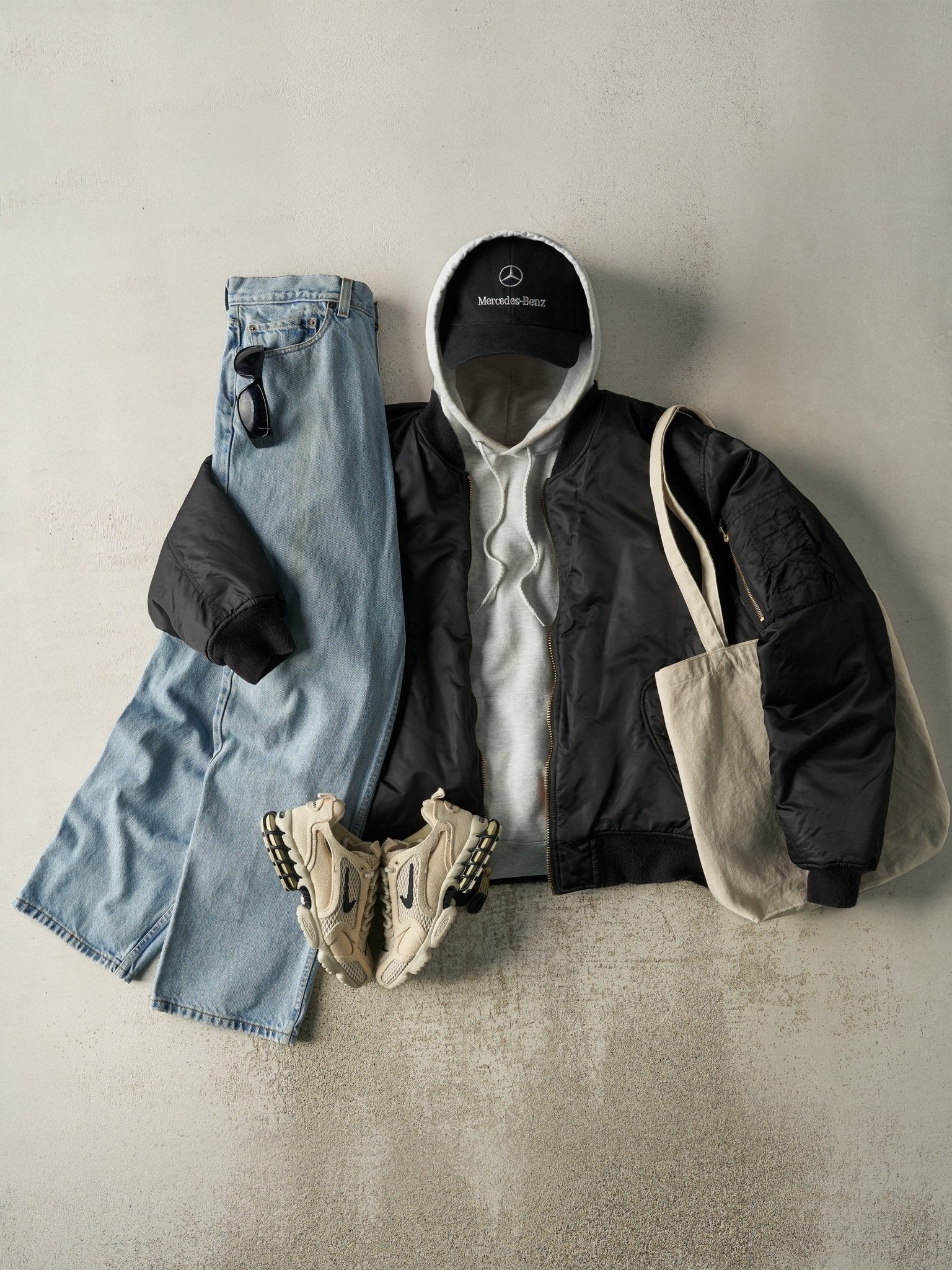 ジャケット・アウター 90s vintage flight jacket black y2k 90s vintage Leather flight jacket LL 茶 【公式通販】