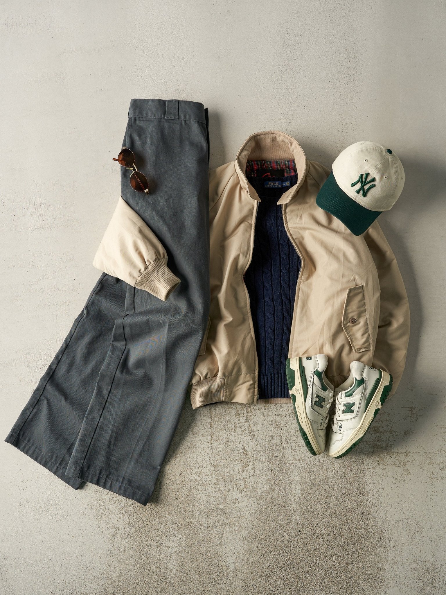 Vintage Y2K Grey Dickies 874 Work Pants (34x31.5)