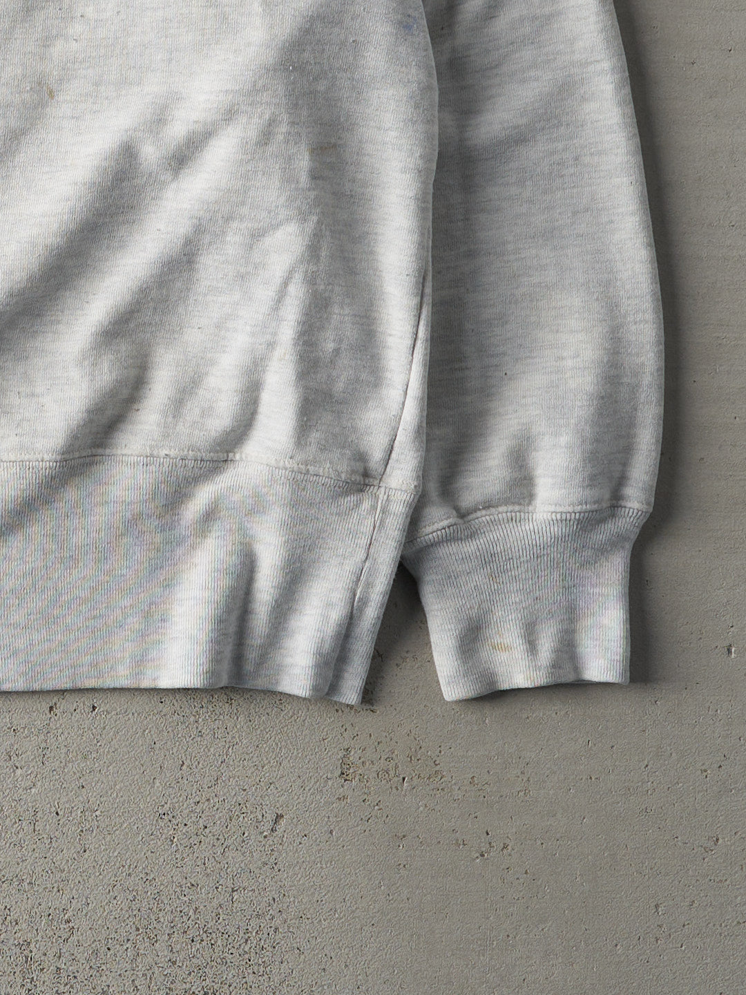 Vintage 90s Heather Grey Polo Jeans Co Boxy Crewneck (L)