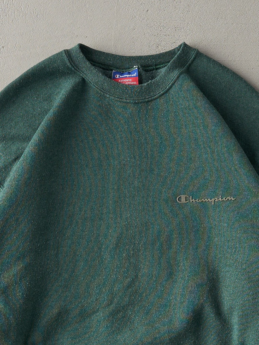 Vintage 90s Forest Green Champion Crewneck (M)