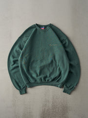 Vintage 90s Forest Green Champion Crewneck (M)