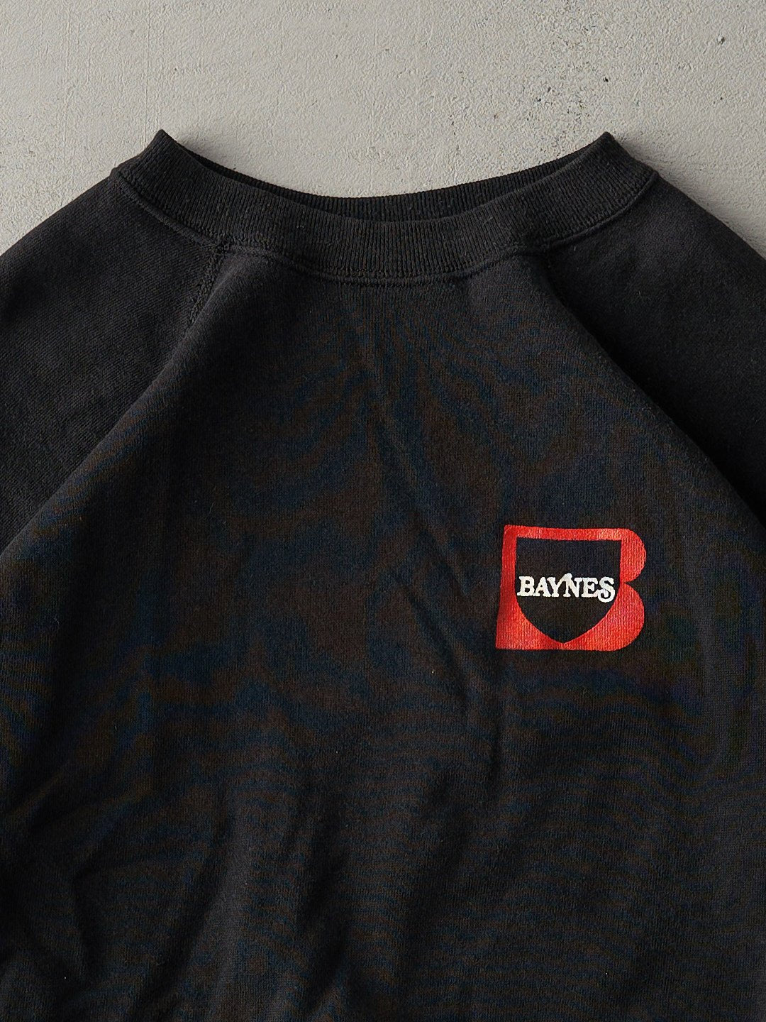 Vintage 80s Black Baynes Crewneck (M)