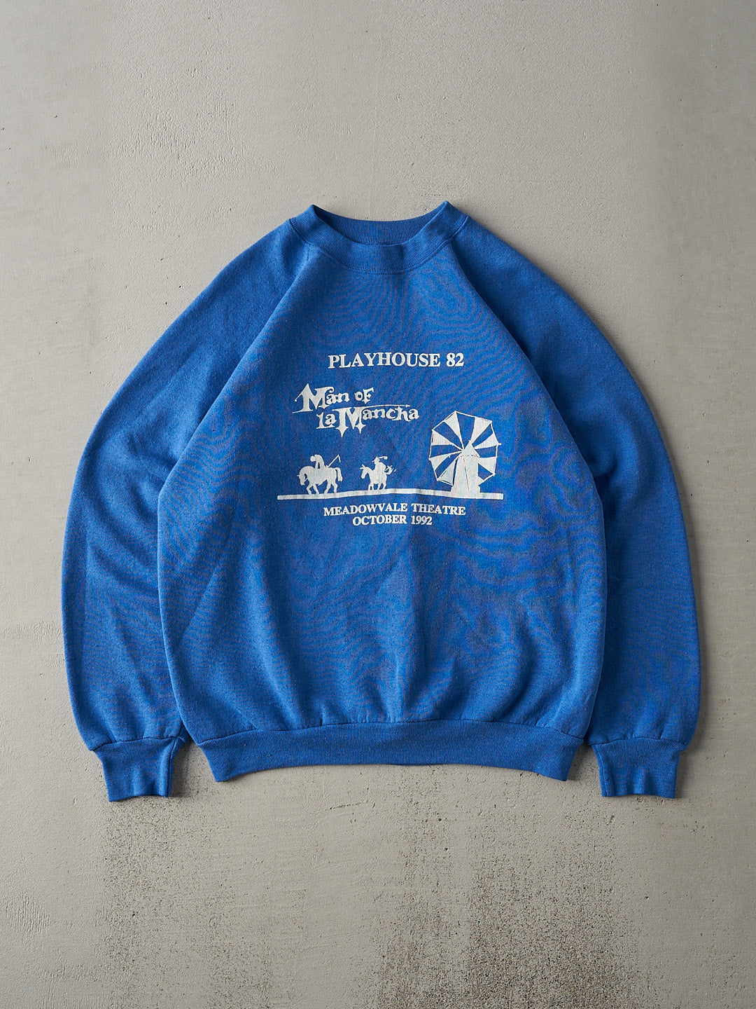 Vintage 92' Blue Man of La Mancha Crewneck (M)