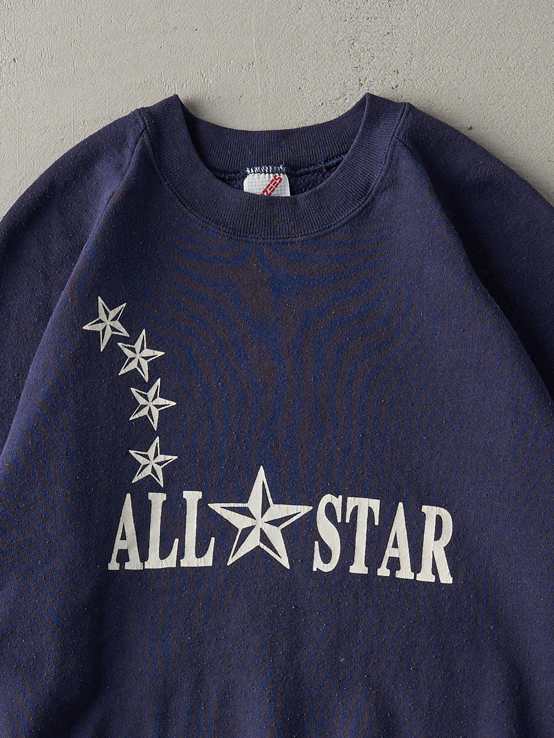 Vintage 80s Navy Blue All Star Crewneck (S/M)