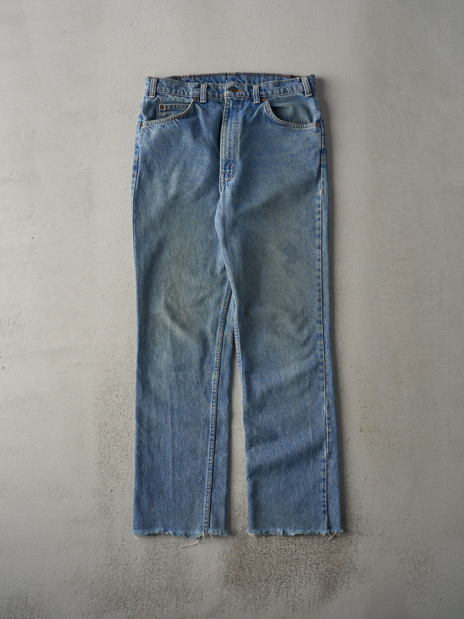 Vintage 70s Light Wash Levi's 619 Orange Tab Jeans (32x30.5)