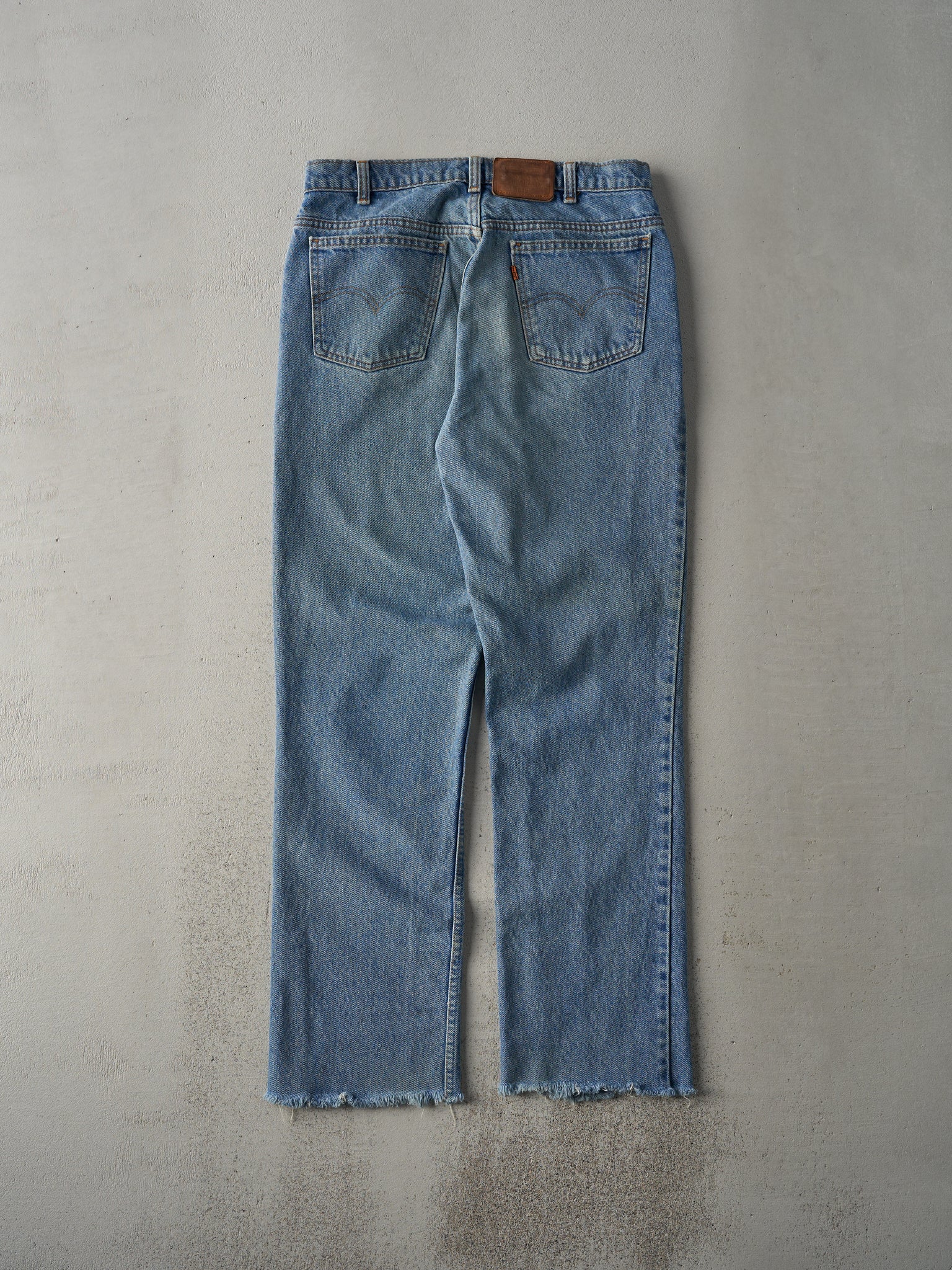 Vintage 70s Light Wash Levi's 619 Orange Tab Jeans (32x30.5)