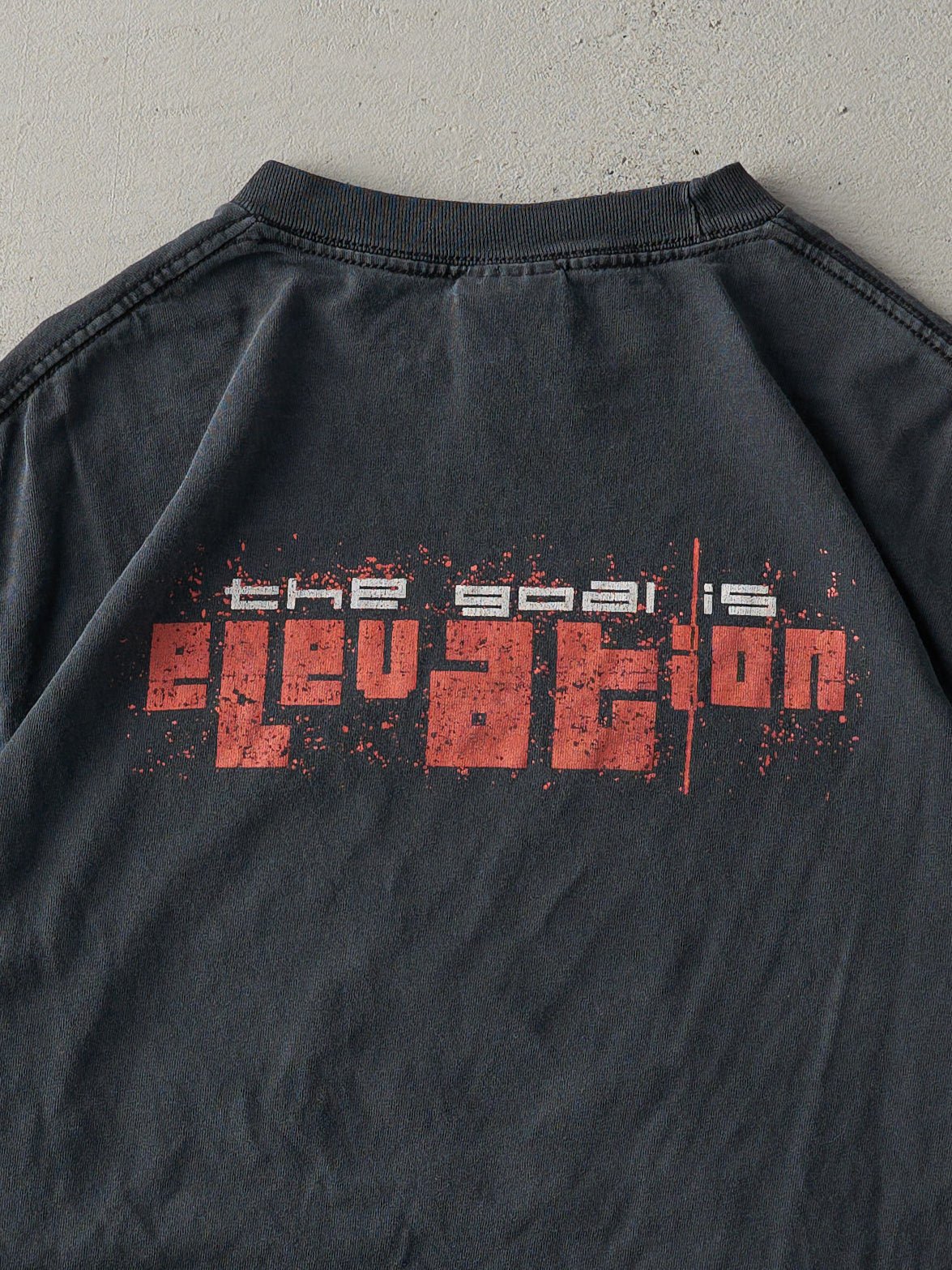 Vintage 01' Black U2 Elevation Tour Band Tee (S)