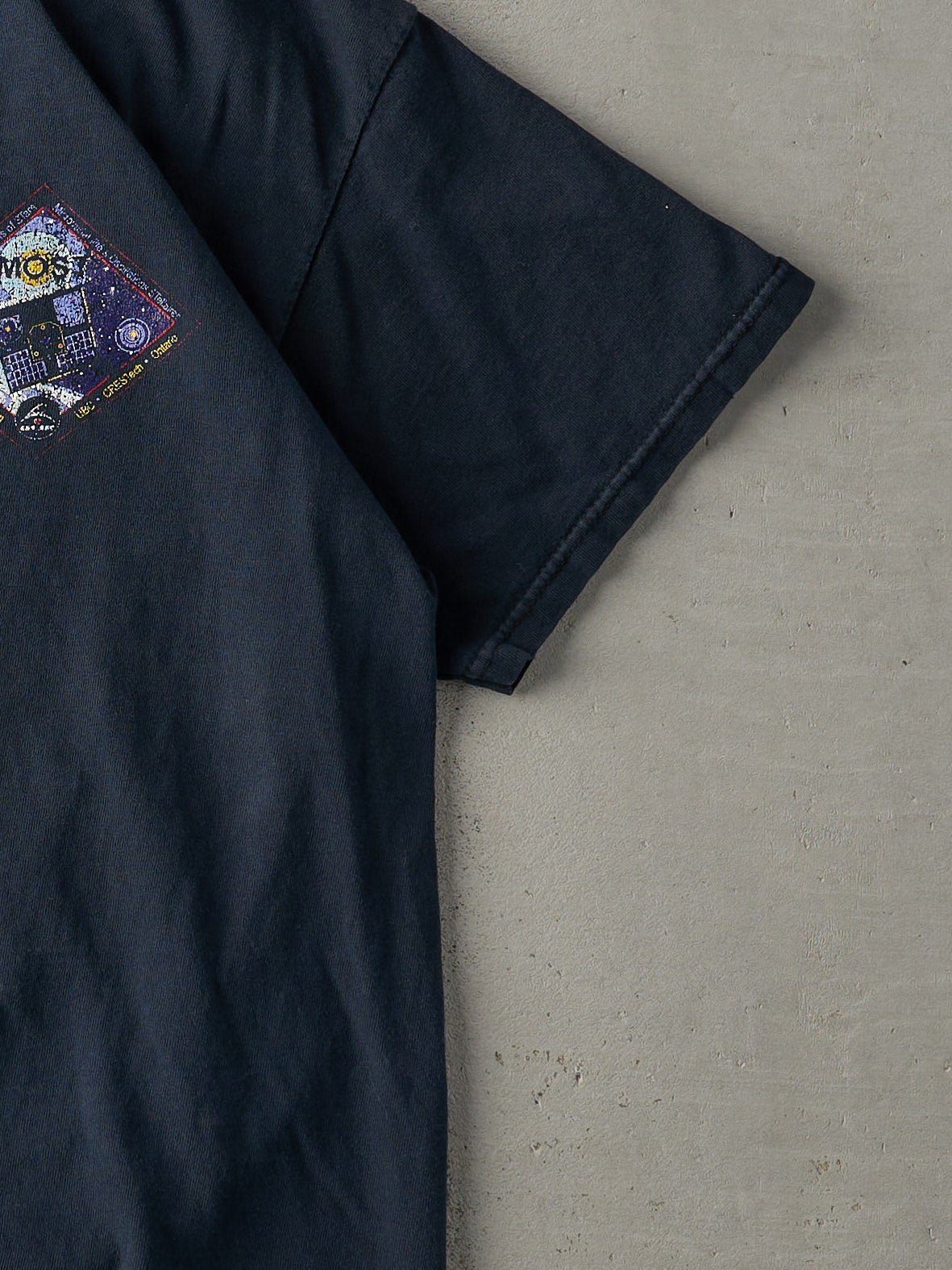 Vintage 90s Faded Black MOST Tee (M)