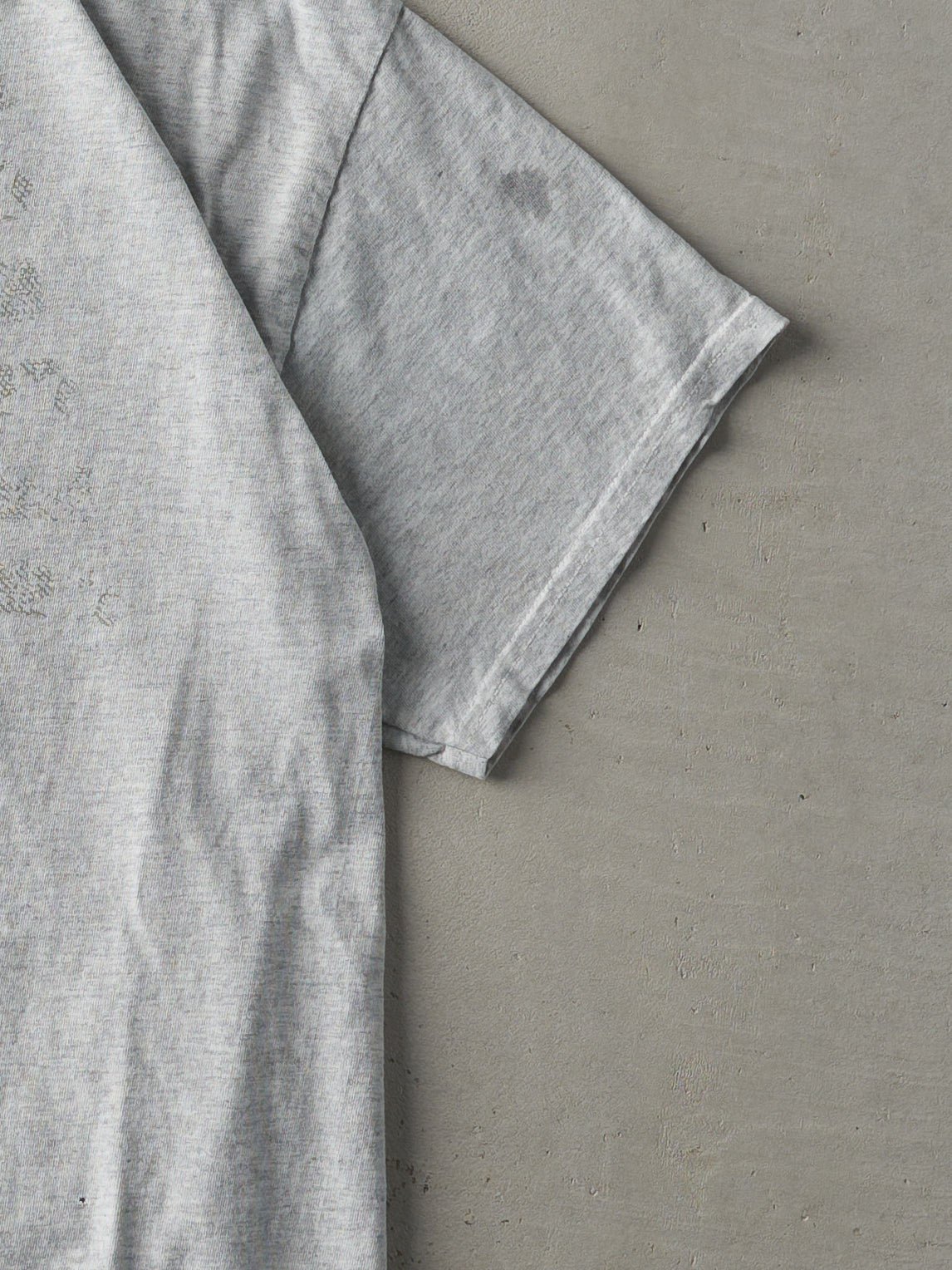 Vintage Y2K Grey Napa Racing Tee (S/M)