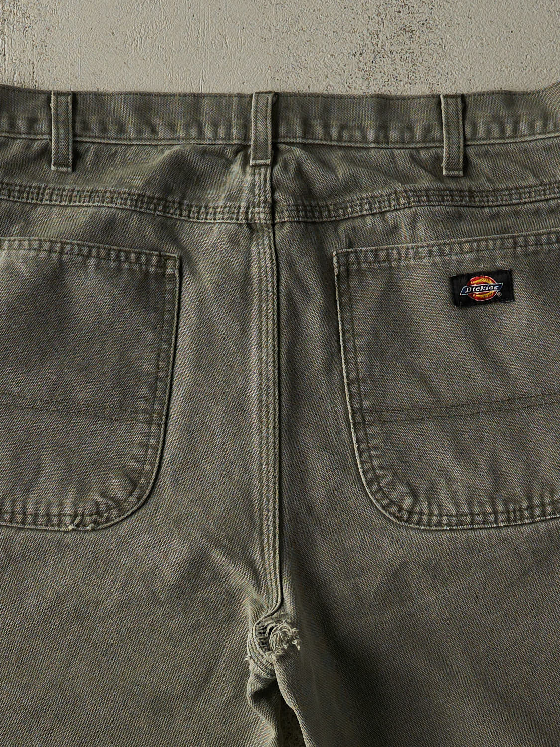 Vintage 90s Green Dickies Carpenter Pants (35x29.5)