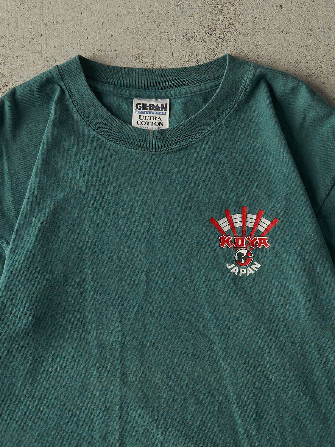 Vintage Y2K Teal Koya Japan Tee (M)