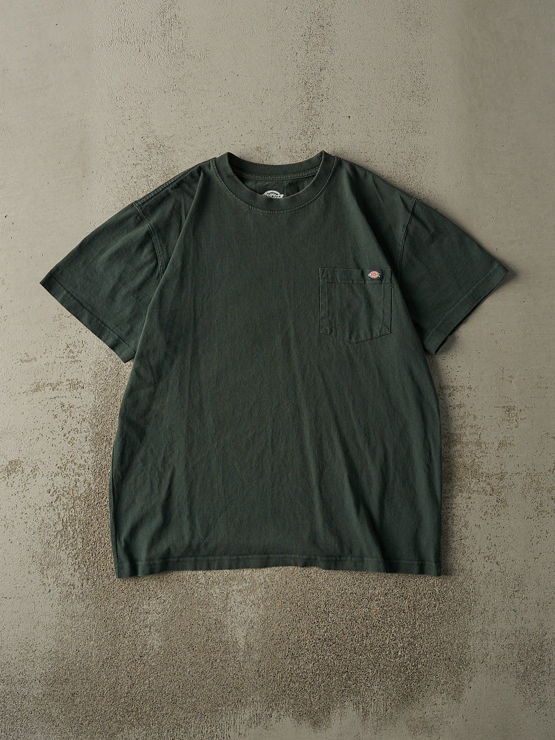 Vintage Y2K Green Dickies Pocket Tee (L/XL)