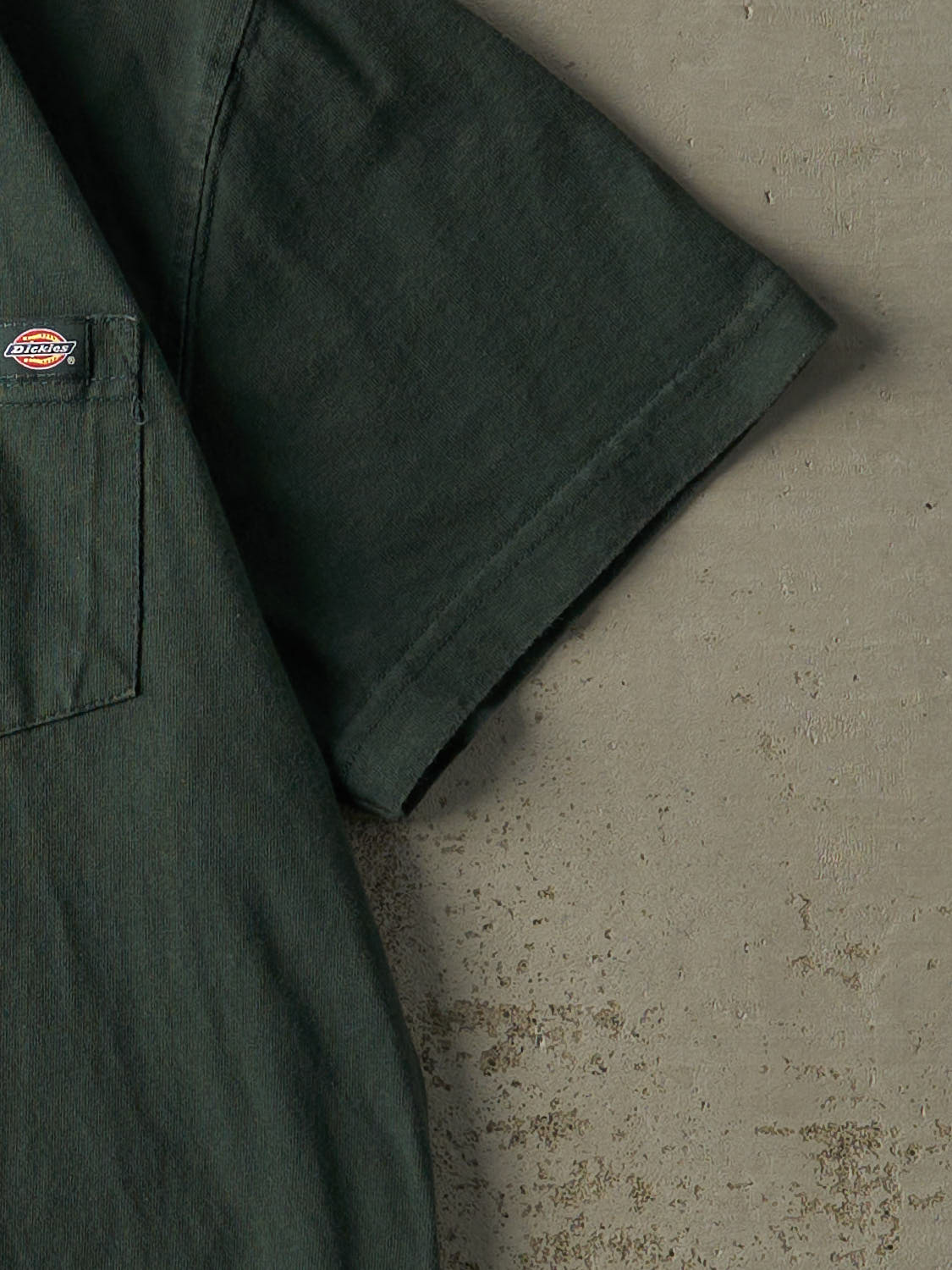 Vintage Y2K Green Dickies Pocket Tee (L/XL)