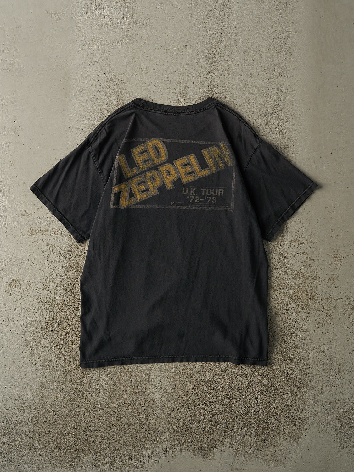Vintage 11' Faded Black Led Zeppelin Tee (M/L)