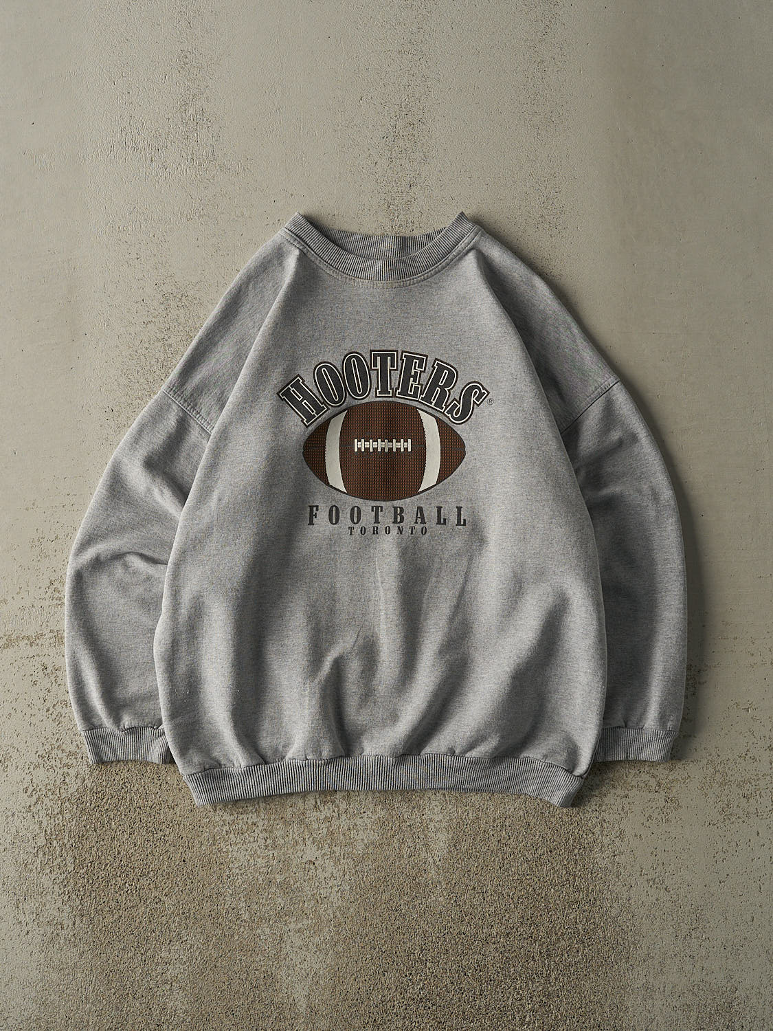 Vintage 90s Grey Hooters Football Toronto Crewneck (L/XL)