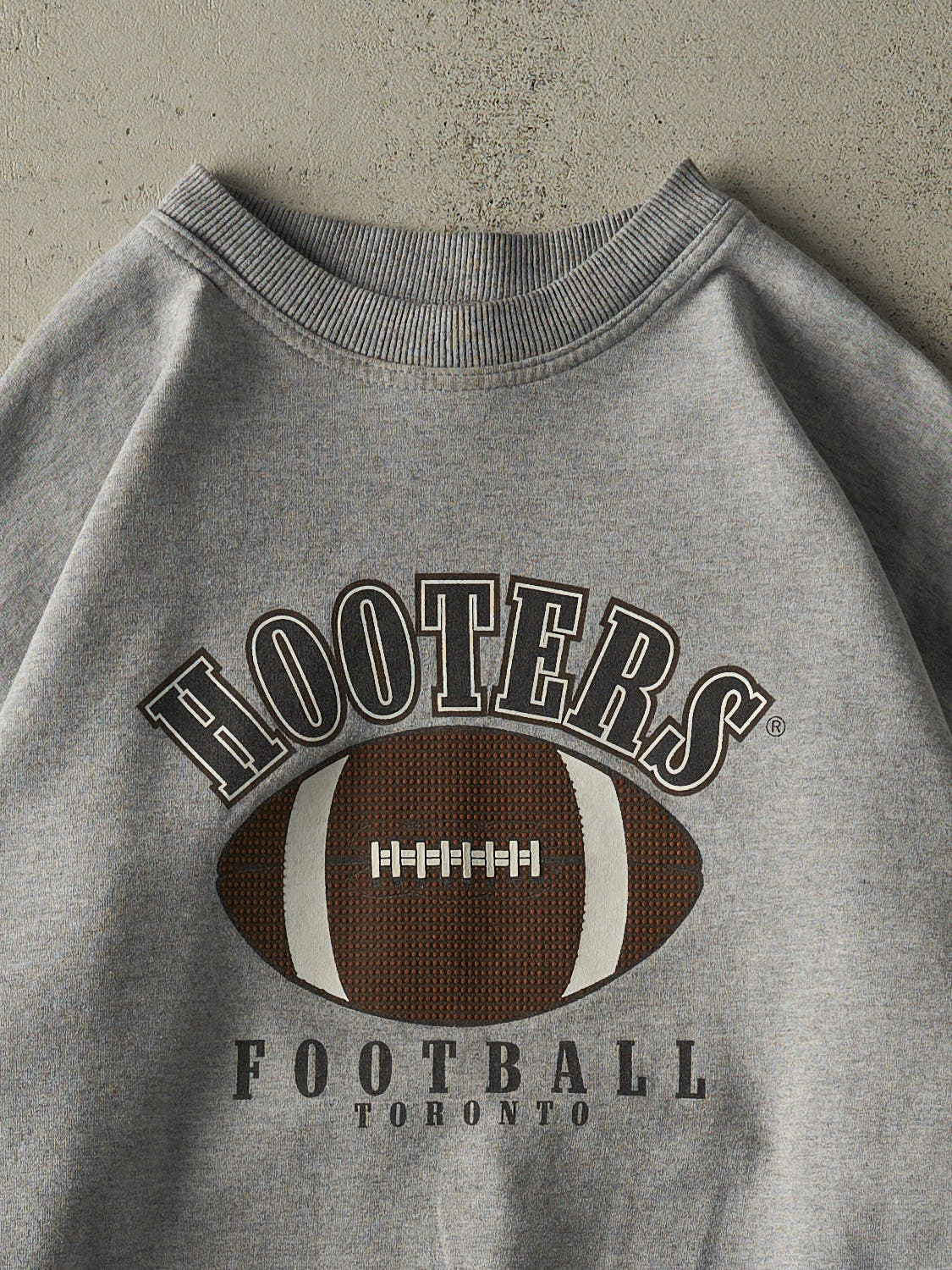 Vintage 90s Grey Hooters Football Toronto Crewneck (L/XL)