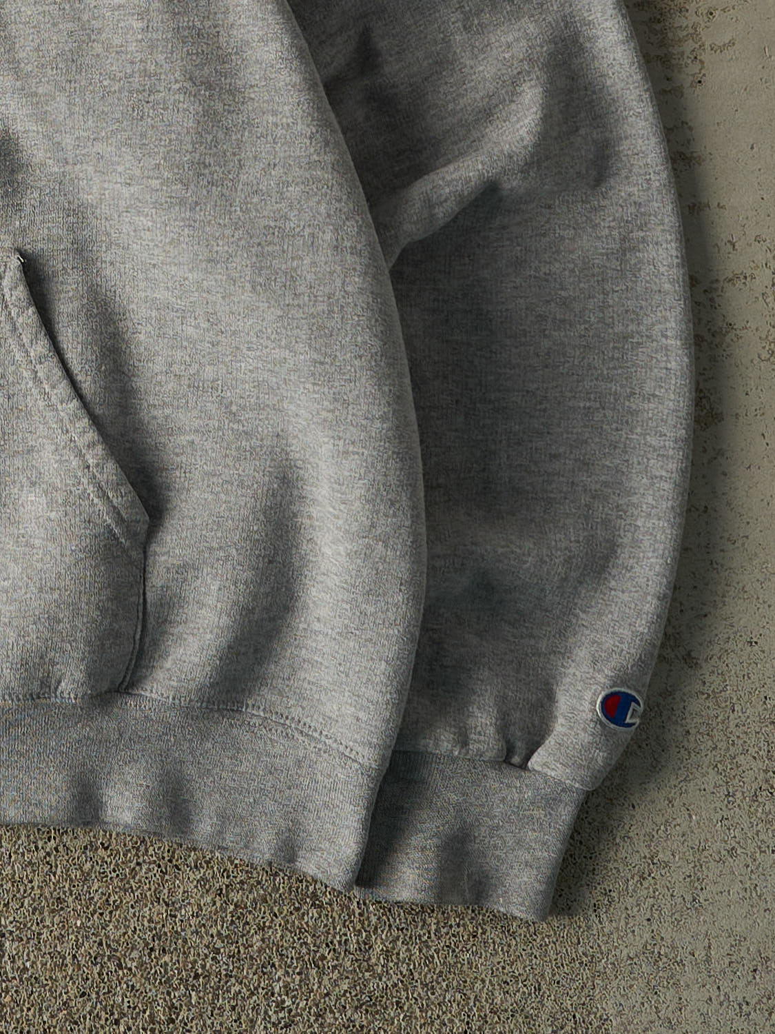 Vintage 90s Grey Lewis & Clark College Champion Hoodie (M/L)