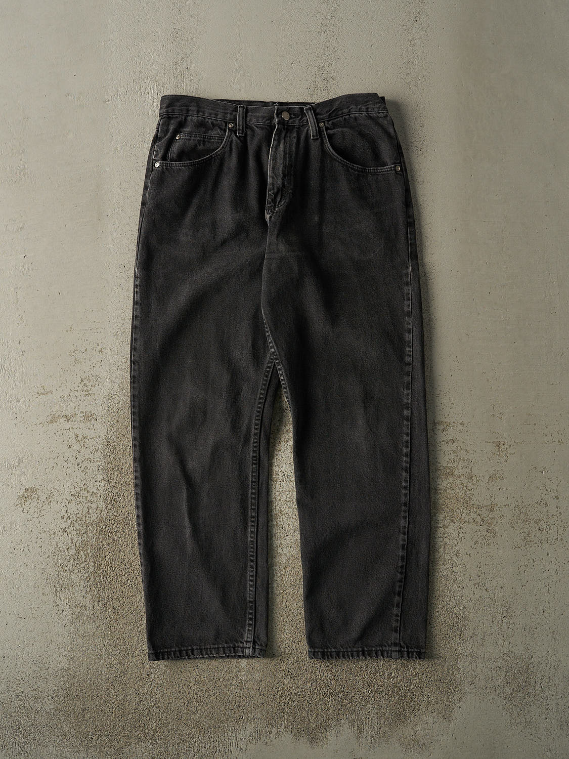 Vintage Y2K Faded Black Wrangler Denim Pants (32.5x30)