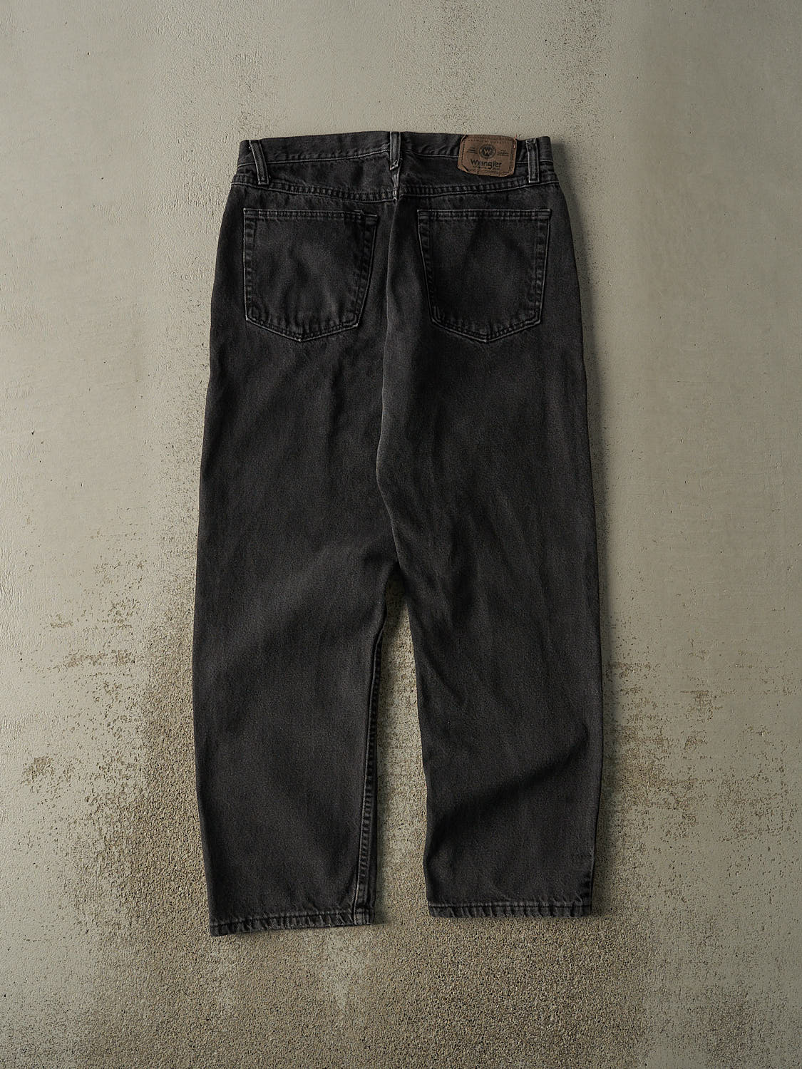 Vintage Y2K Faded Black Wrangler Denim Pants (32.5x30)