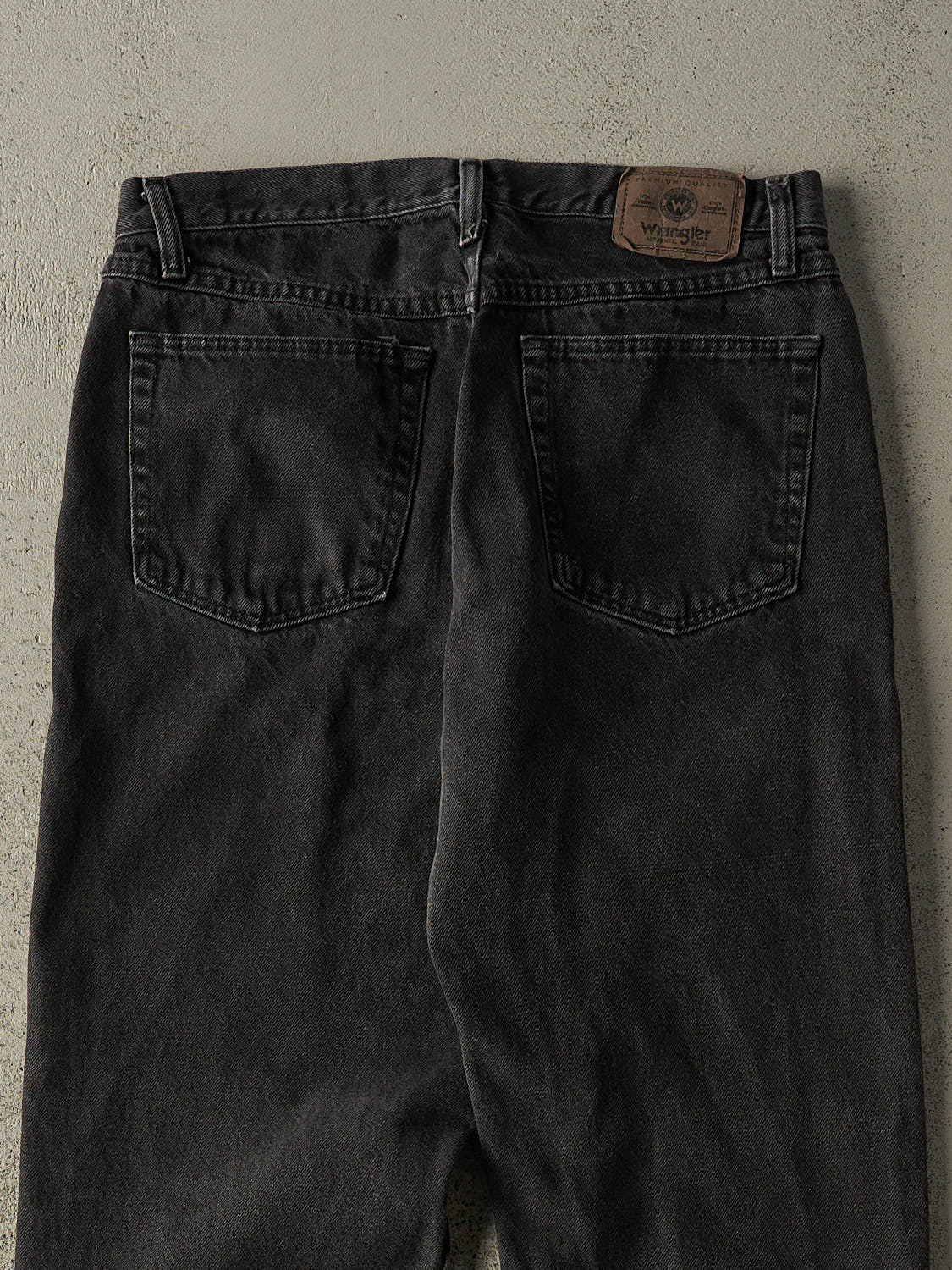 Vintage Y2K Faded Black Wrangler Denim Pants (32.5x30)