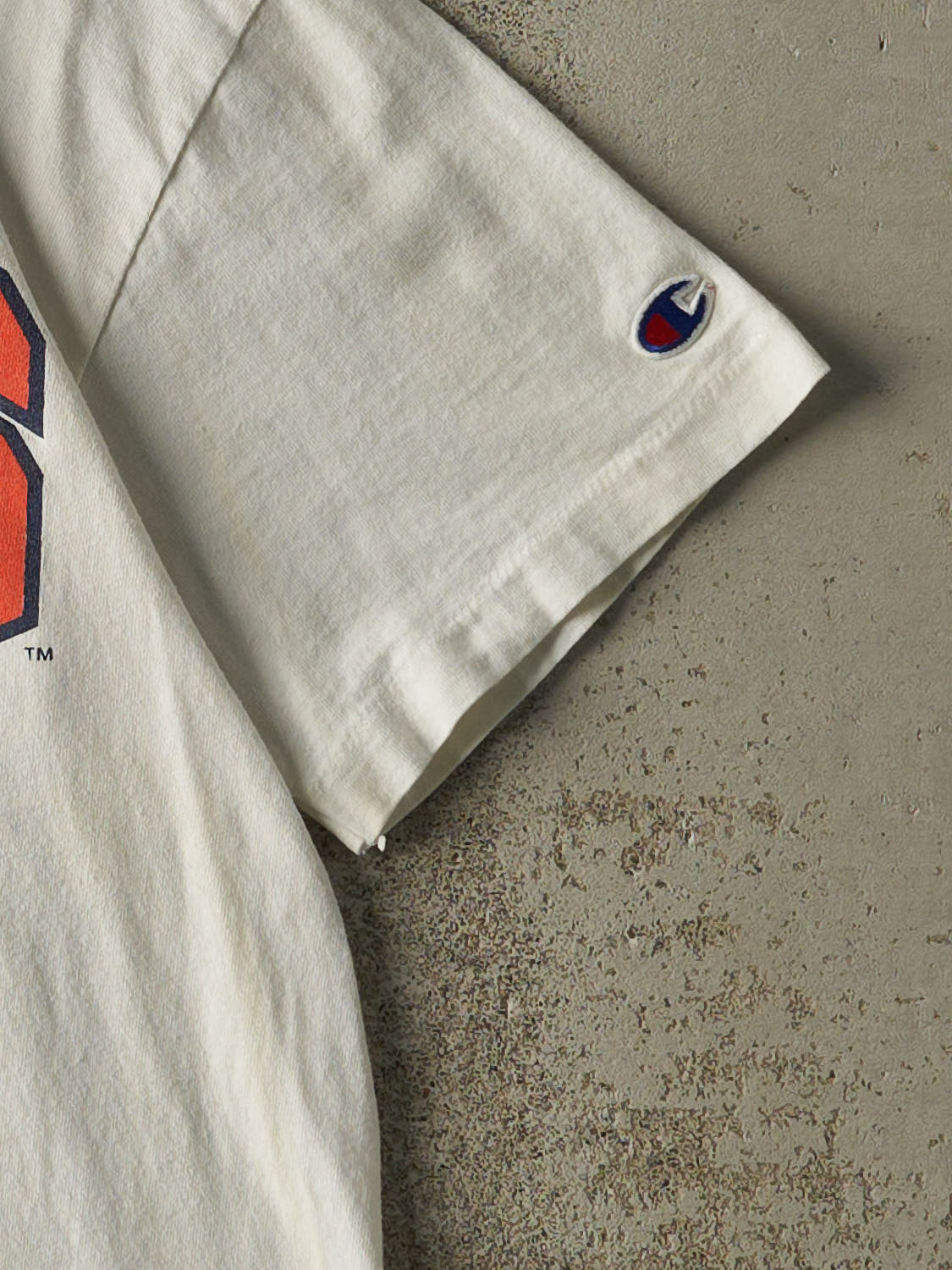 Vintage 96' White Chicago Bears Single Stitch Tee (S/M)