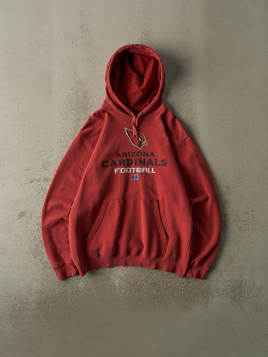 Vintage Y2K Burgundy Arizona Cardinals Hoodie (L)