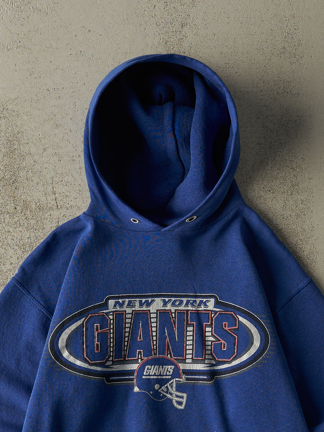 Vintage 90s Blue New York Giants Hoodie (S/M)