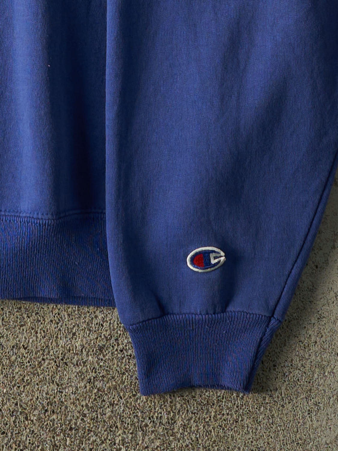 Vintage 90s Blue New England Patriots Embroidered Crewneck (L/XL)