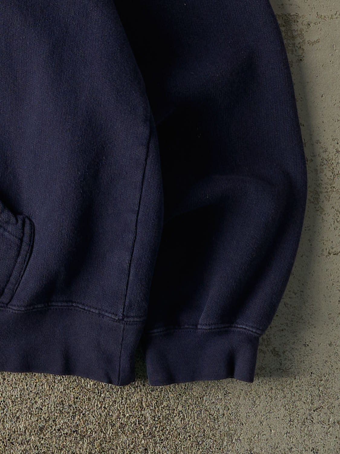 Vintage 90s Navy Blue Dallas Cowboys Embroidered Hoodie (S/M)