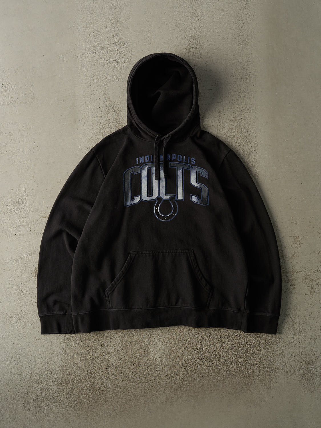 Vintage Y2K Black Indianapolis Colts Hoodie (L/XL)