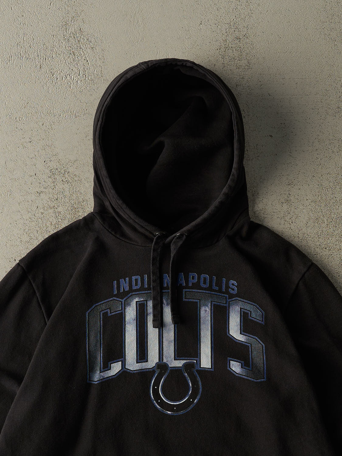 Vintage Y2K Black Indianapolis Colts Hoodie (L/XL)