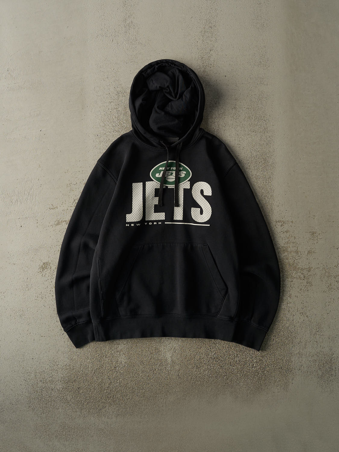 Vintage Y2K Black New York Jets Nike Hoodie (M)