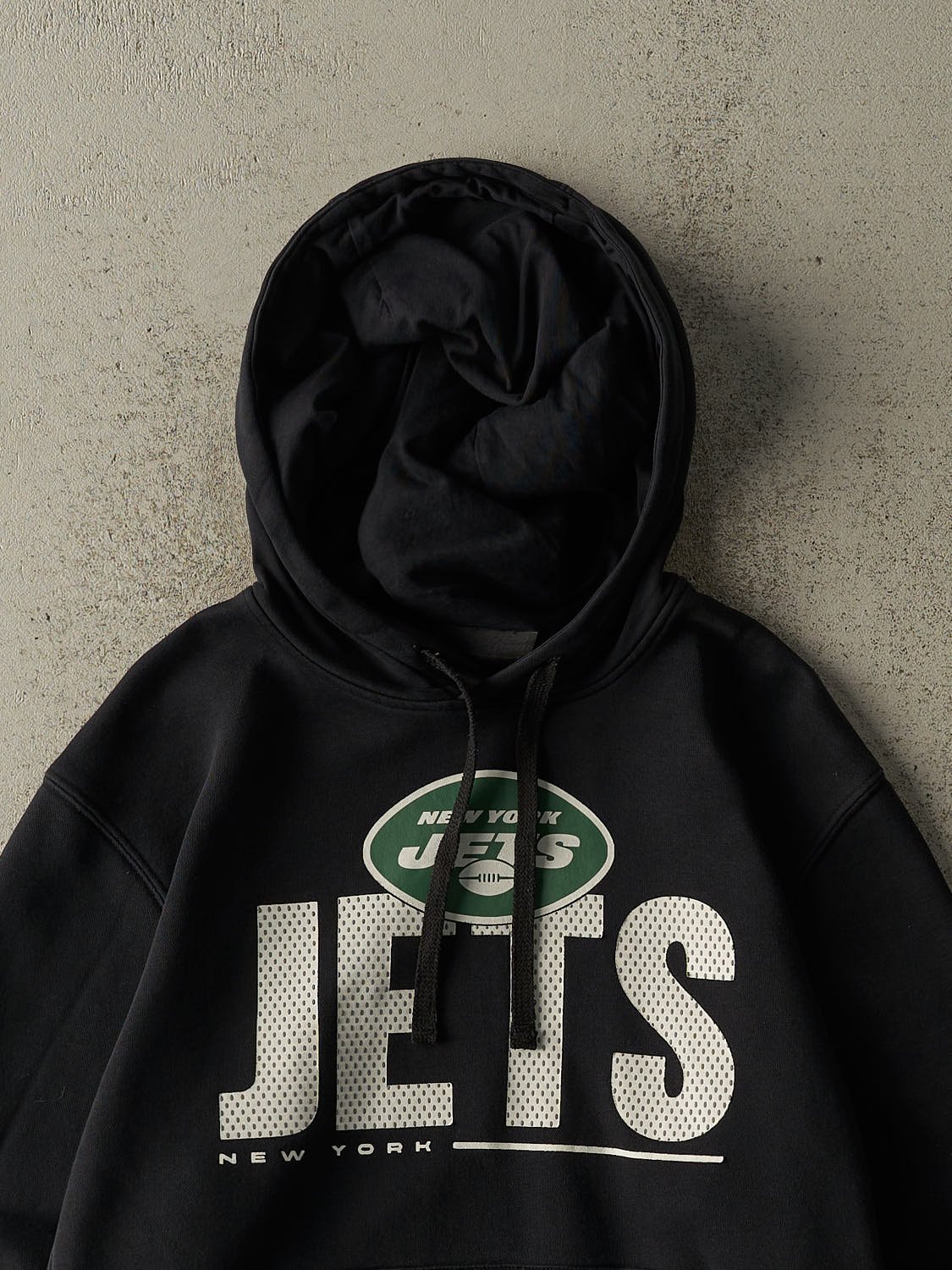 Vintage Y2K Black New York Jets Nike Hoodie (M)
