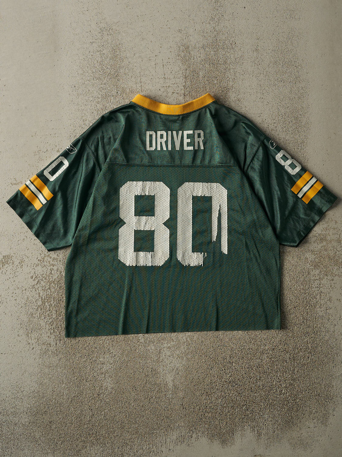 Vintage Y2K Green Green Bay Packers Donald Driver #80 Cropped Jersey (S)