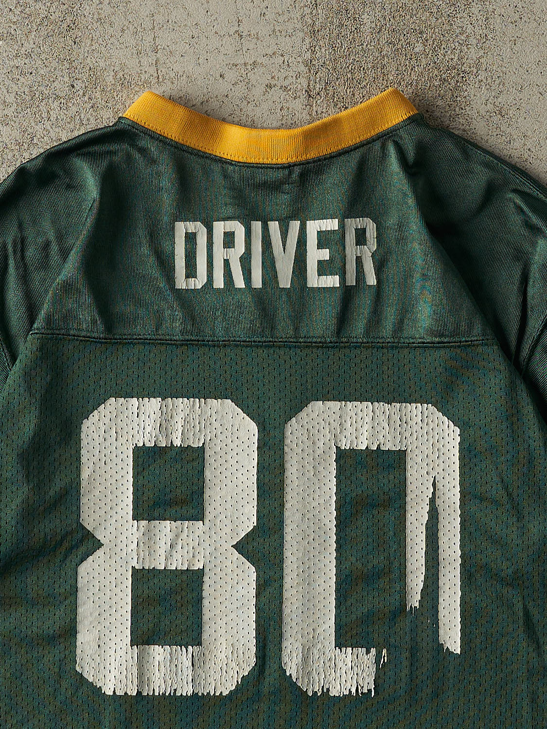 Vintage Y2K Green Green Bay Packers Donald Driver #80 Cropped Jersey (S)