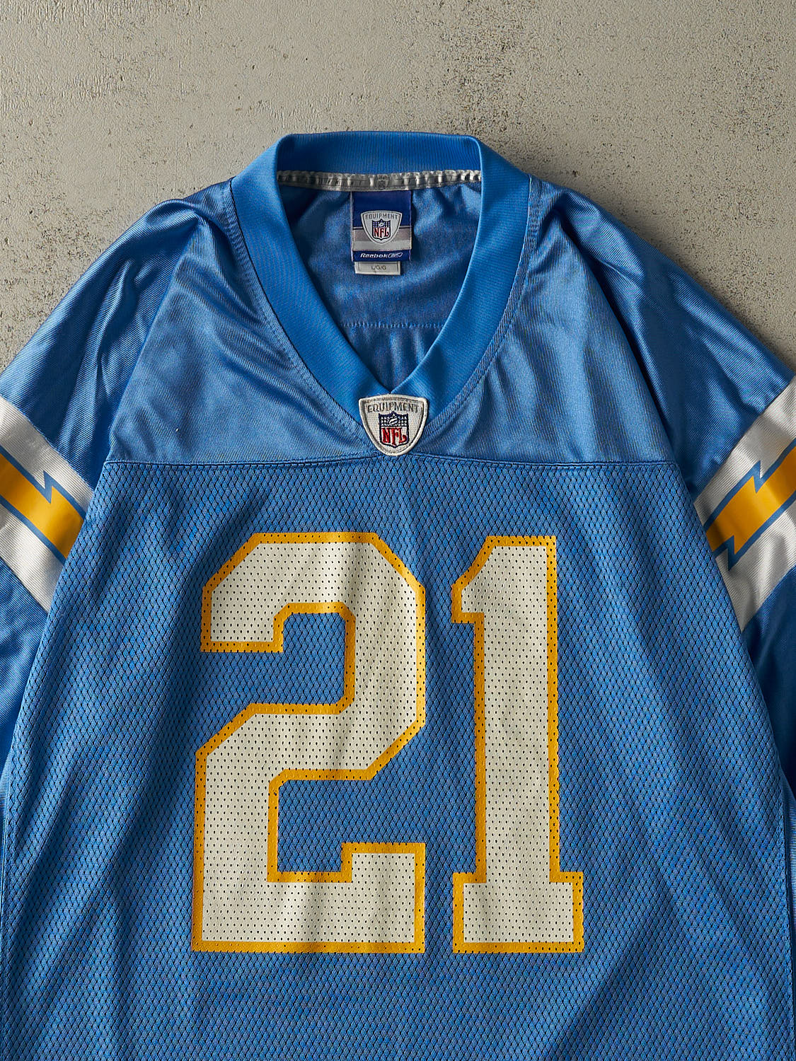 Vintage Y2K Blue San Diego Chargers LaDainian Tomlinson #21 Jersey (XXL/XXXL)