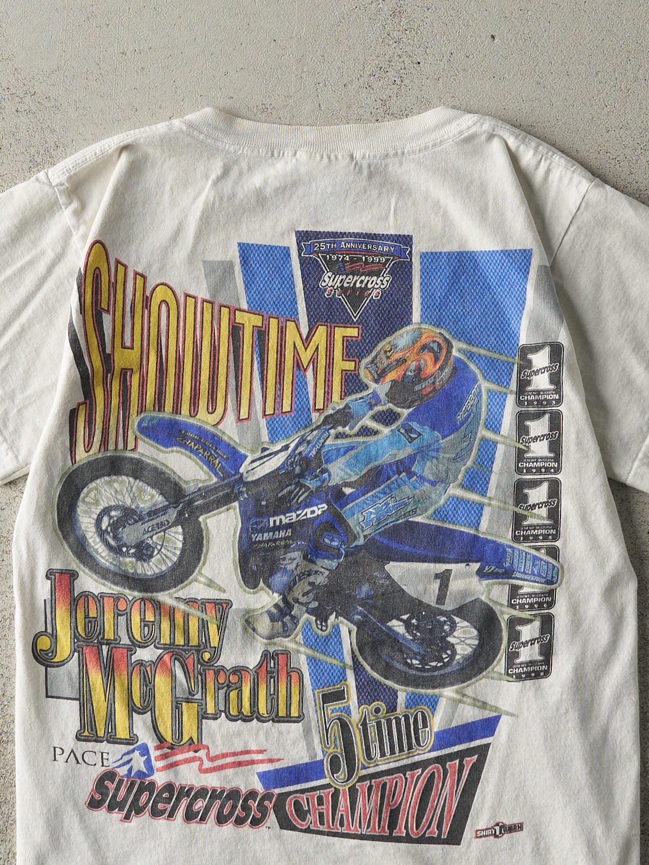 Vintage 99' White Jermey McGrath Supercross Tee (XS/S)