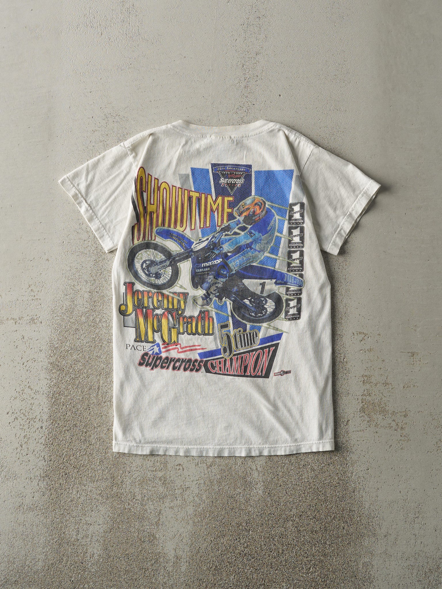 Vintage 99' White Jermey McGrath Supercross Tee (XS/S)