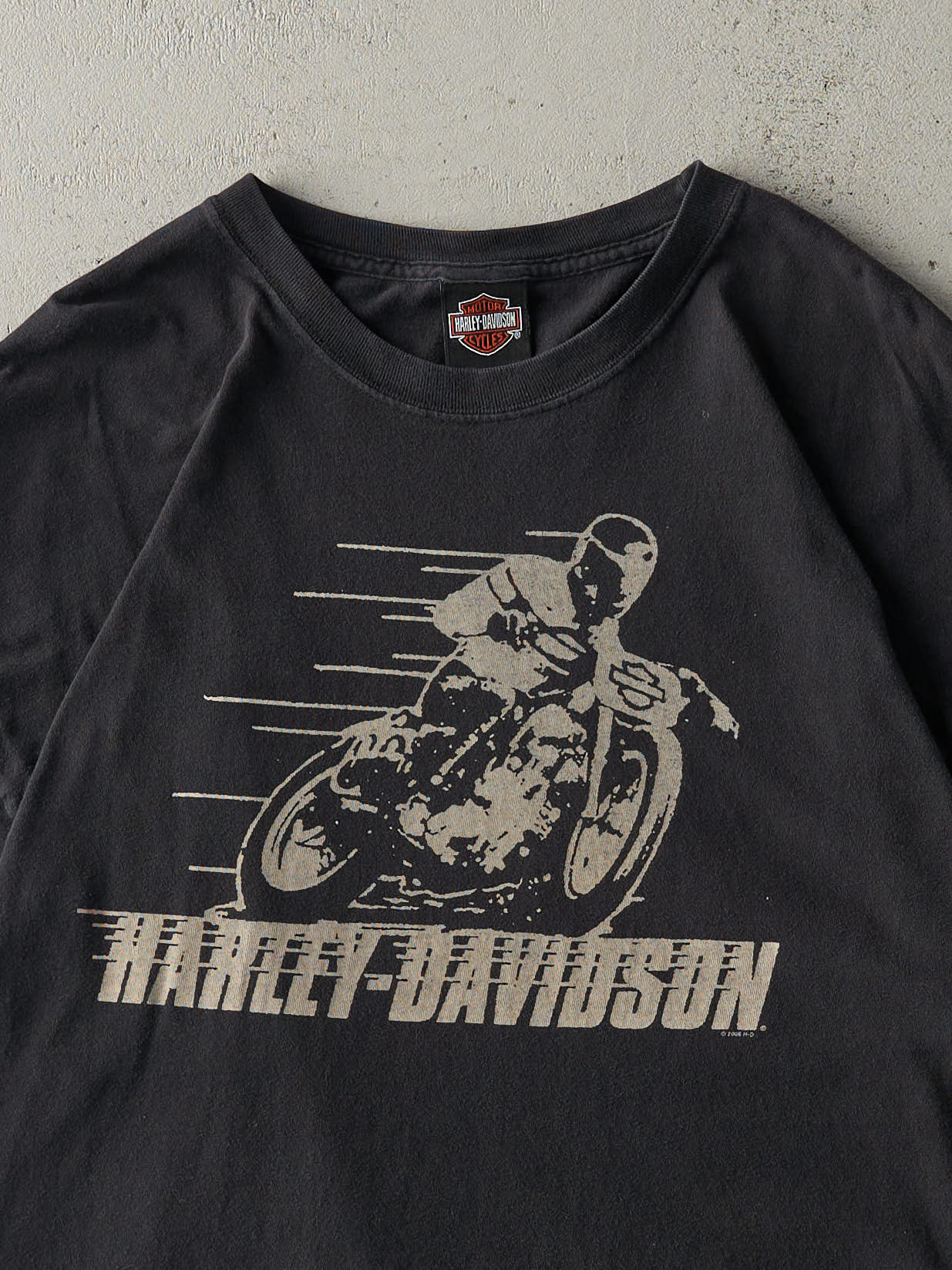 Vintage 06' Black North Hampton, NH Harley Davidson Tee (L/XL)