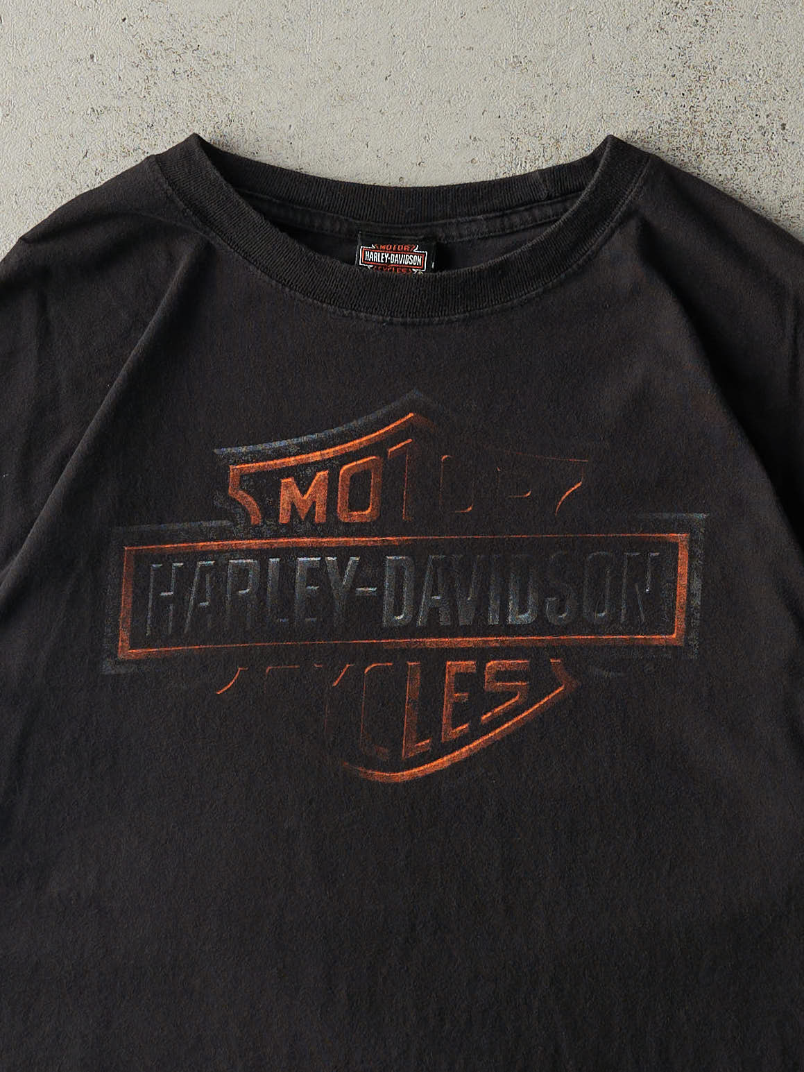 20' Black Quantico Virginia Harley Davidson Tee (L)