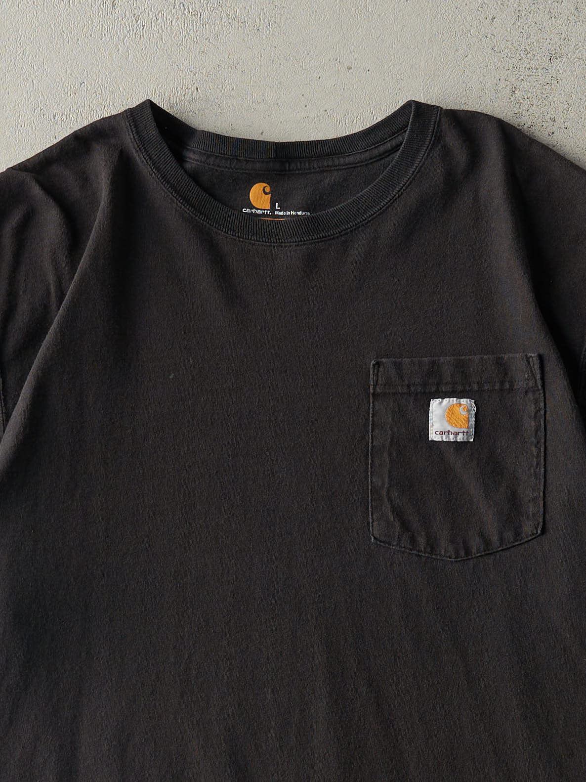 Vintage Y2K Black Carhartt Pocket Tee (L/XL)