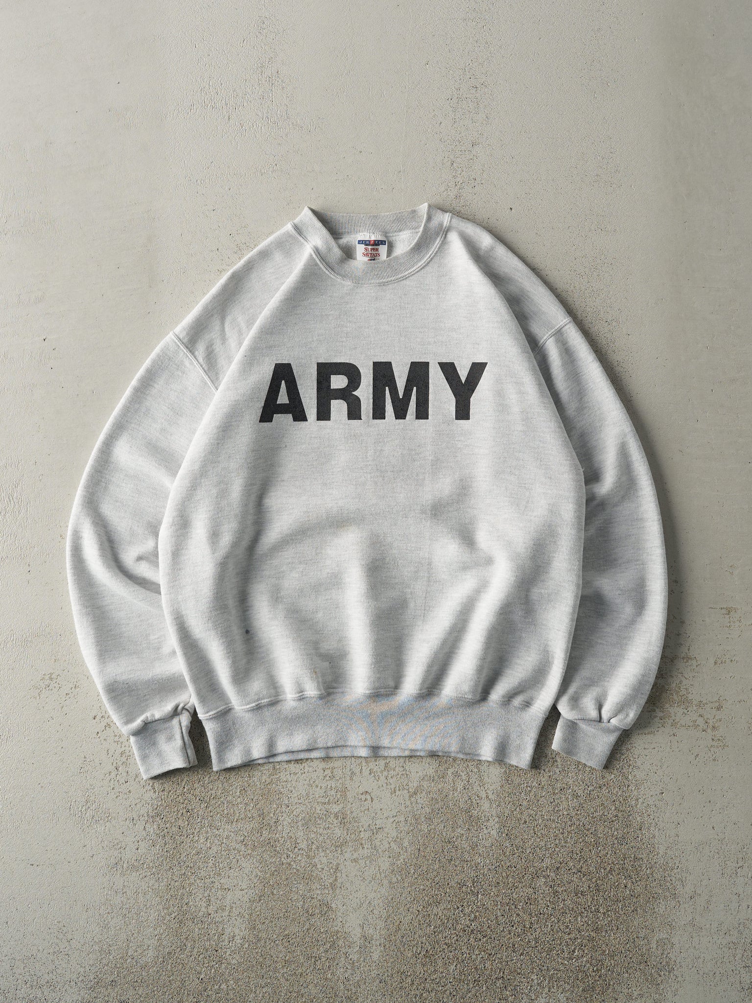 Vintage 90s Heather Grey US Army Crewneck (M)