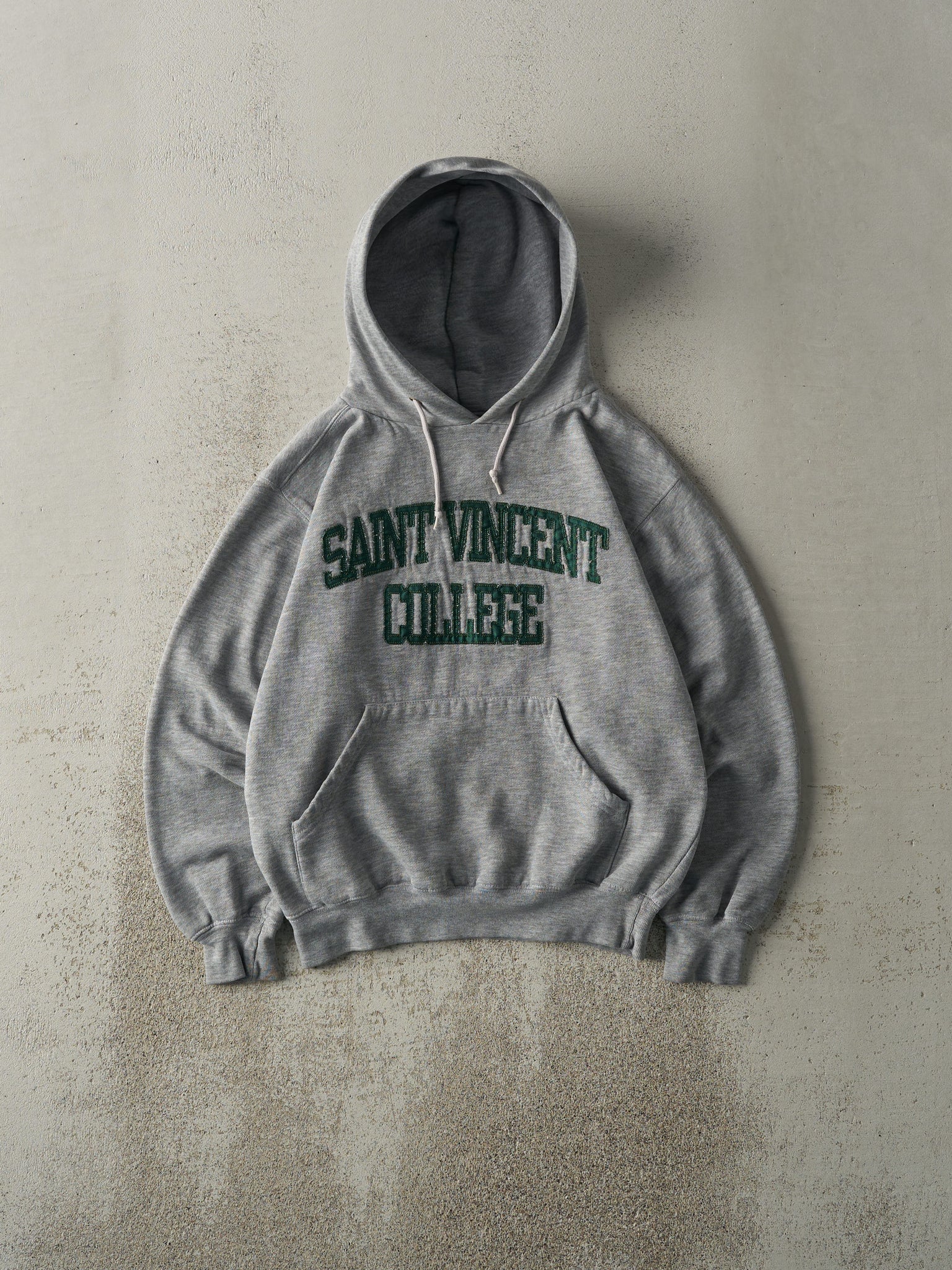 Vintage 90s Grey Saint Vincent College Hoodie (S)