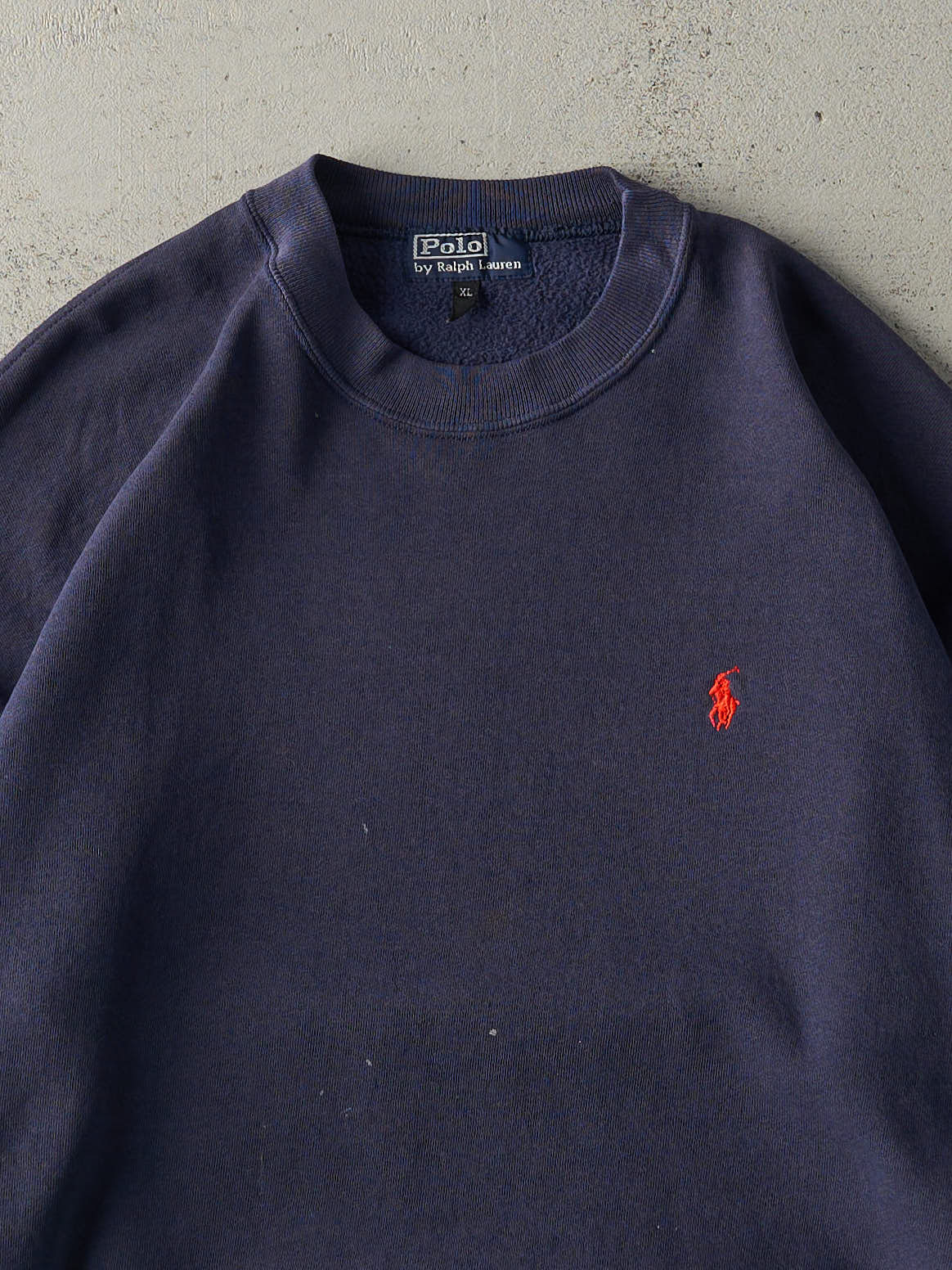 Vintage 90s Navy Blue Polo by Ralph Lauren Crewneck (L)