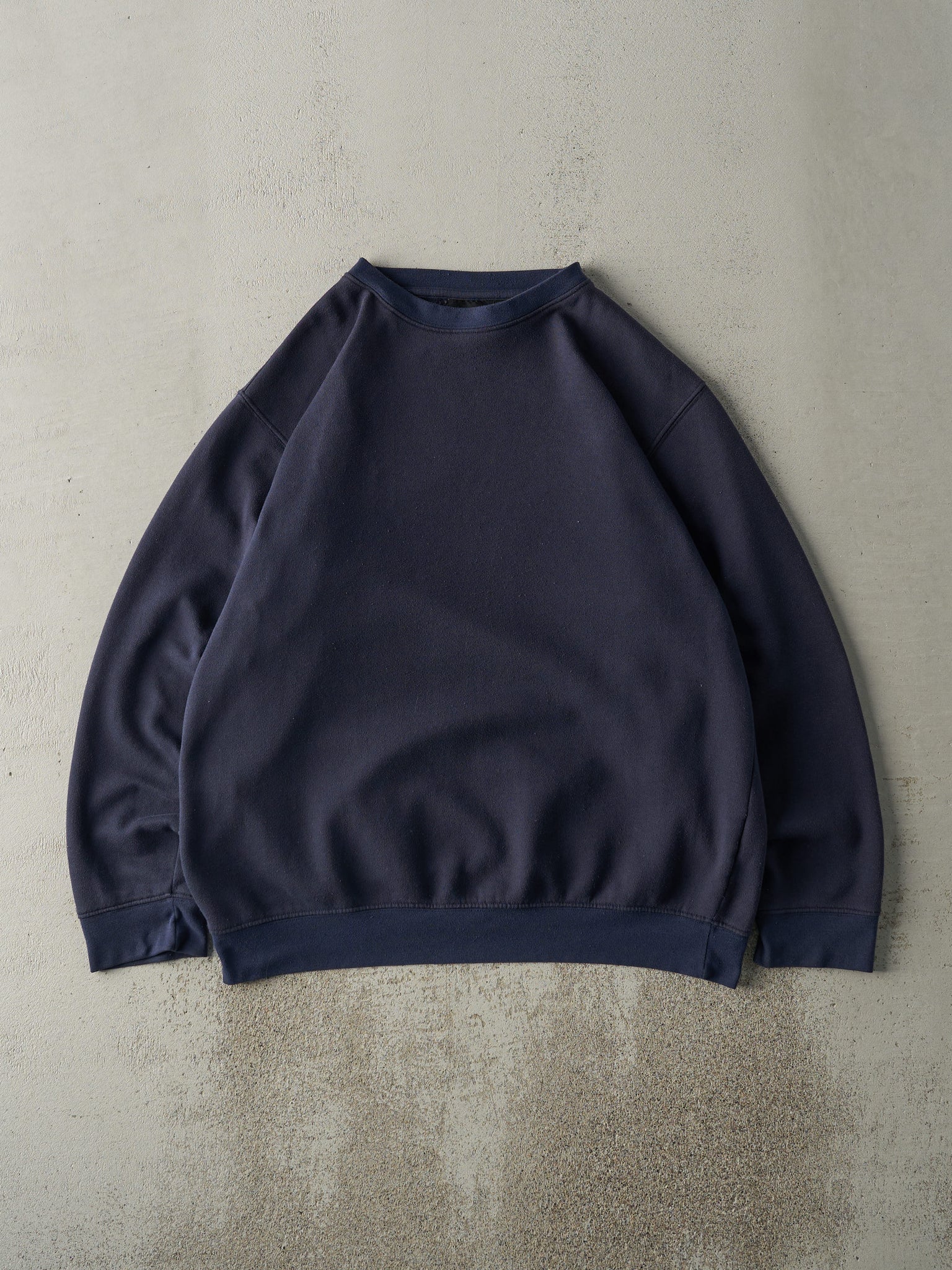 Vintage 90s Navy Blue Dickies Blank Crewneck (L/XL)